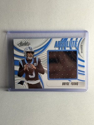 2025 Panini Absolute Authentic Jumbo Patch Bryce Young #AJ-BYG Panthers