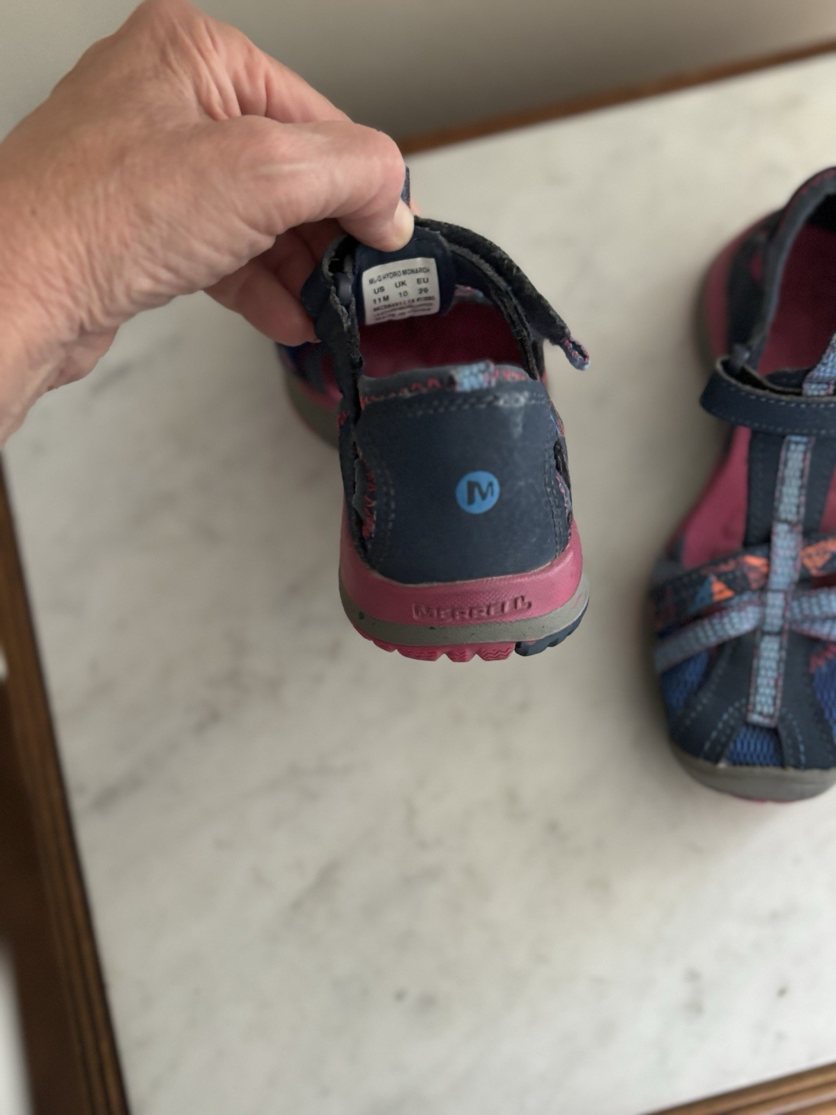 Sandali Merrell Hydro Monarch bambina 11M ottime condizioni!