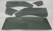 Glass for 1968 1969 Camaro Firebird Hardtop Door Quarter Rear Back Smoke Grey