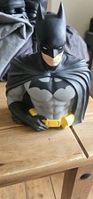 Vintage Monogram Int Batman Bust Money Box 3D Figure Savings Piggy Bank