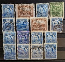 Old Stamp Collection Colombia, Stamped, 8
