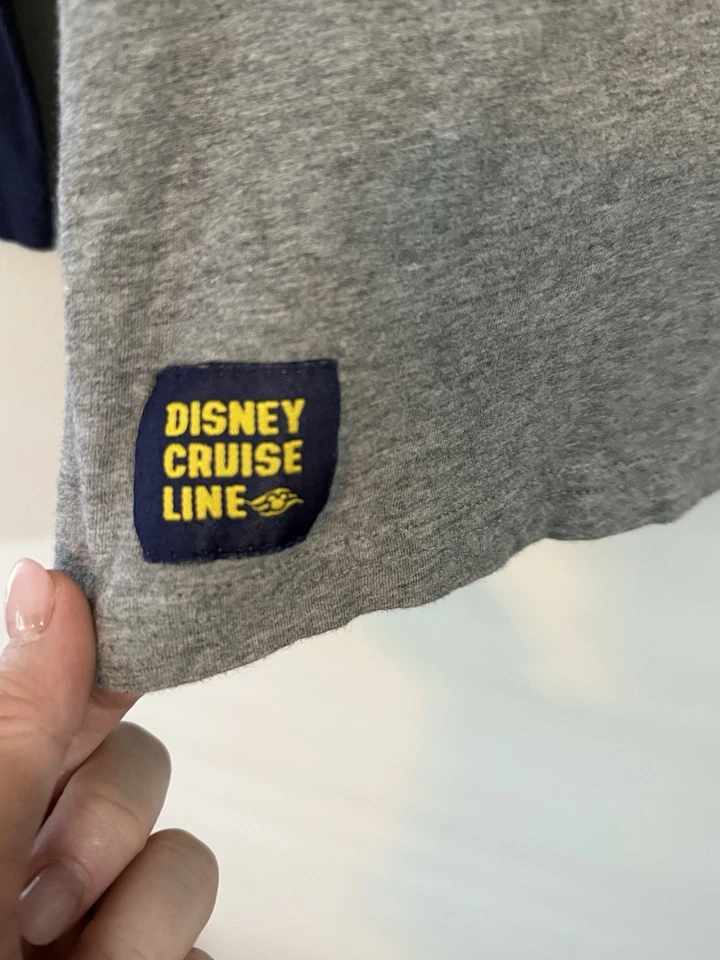 Camiseta Disney Cruise Line Cuello Redondo Manga Larga Niños Mediana Mickey Mouse Foto 2 de 4