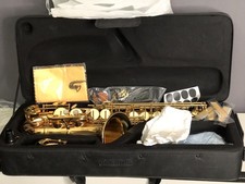 Eastar AS-II Alto Saxophone Gold Lacquer Student Beginner Sax NEW,Accessory Case