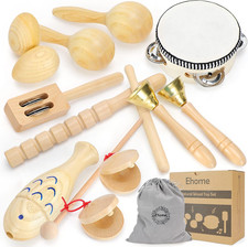 Musical Instruments for Toddlers 1-3, Wooden Percussion Kids Instruments, Musica