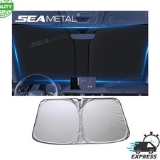 SEAMETAL Car Windshield Sun Shade Foldable UV Reflective Front Window Visor