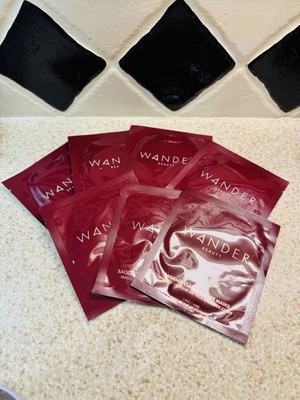 ~ New ~ Wander Beauty Baggage Claim Gold Eye Masks ~ 7 PAIRS