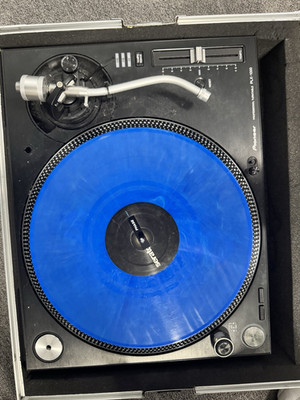 2-Pioneer PLX-1000 DJ Turntable Direct Drive Black w/ Cable & Protective Case