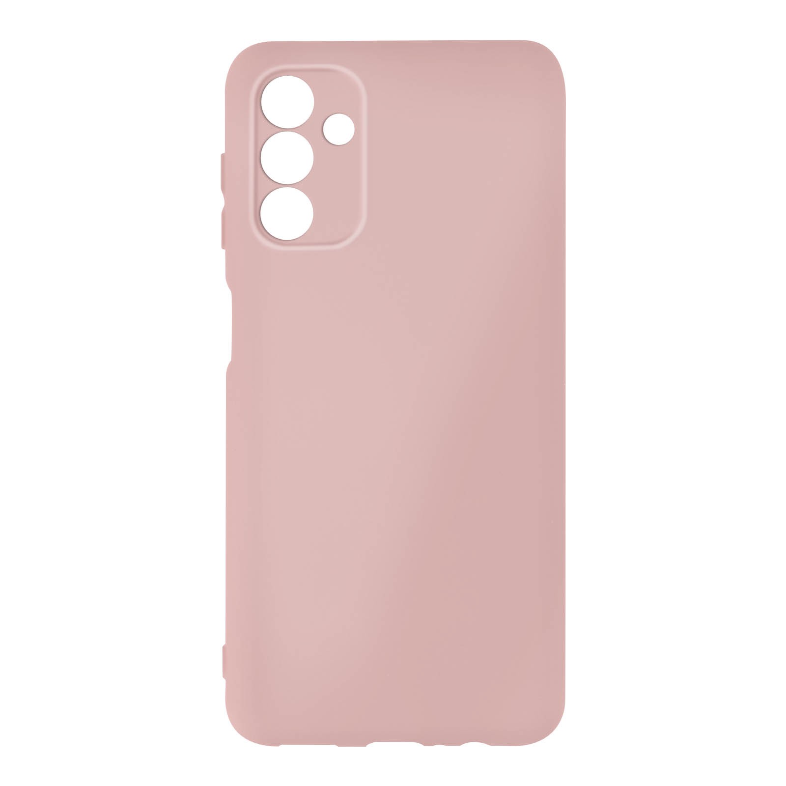 Coque silicone A13 5G antichoc souple et anti-dérapante coloris rose tendre