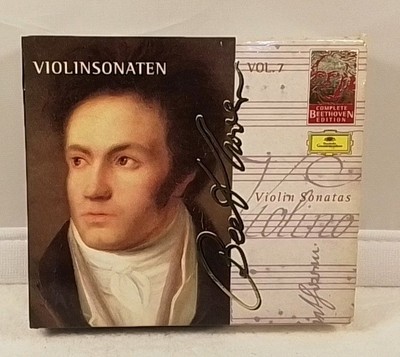 BEETHOVEN EDITION 4 CD Box Set Vol.7 VIOLIN SONATAS 1994-97 Deutsche Grammophon