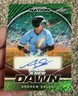 Andrew Salas Auto /5 Green Shimmer A New Dawn 2025 Leaf Nation Baseball 