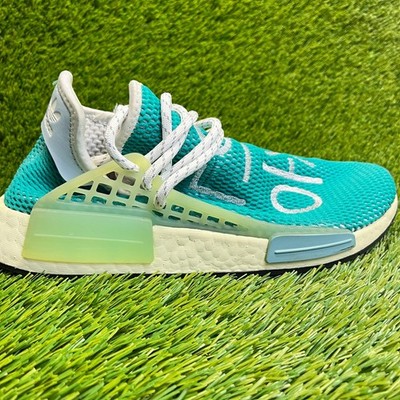 Adidas Pharrell x NMD Human Race Mens Size 8 Dash Green Athletic Shoes Sneakers