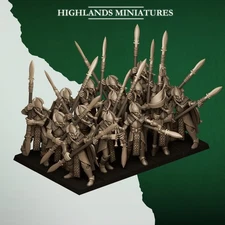 Feral Spearmen - Highlands Miniatures 28mm