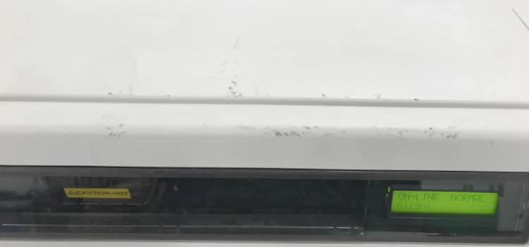 OKI Reynolds & Reynolds Microline ML8480FB 24-Pin Impact Dot Matrix Printer - Image 2 of 4