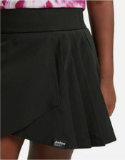 Justice NEW Girl's Stretch knit pleated skirt w/short size L 12-14 Black