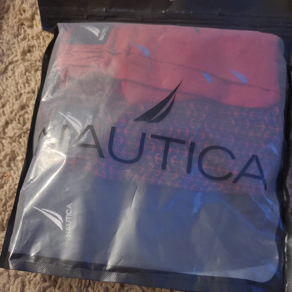 Náutica. Talla S. Para hombre. Pack de 3. Boxer tejido de algodón. Multicolor. MSRP Foto 2 de 2