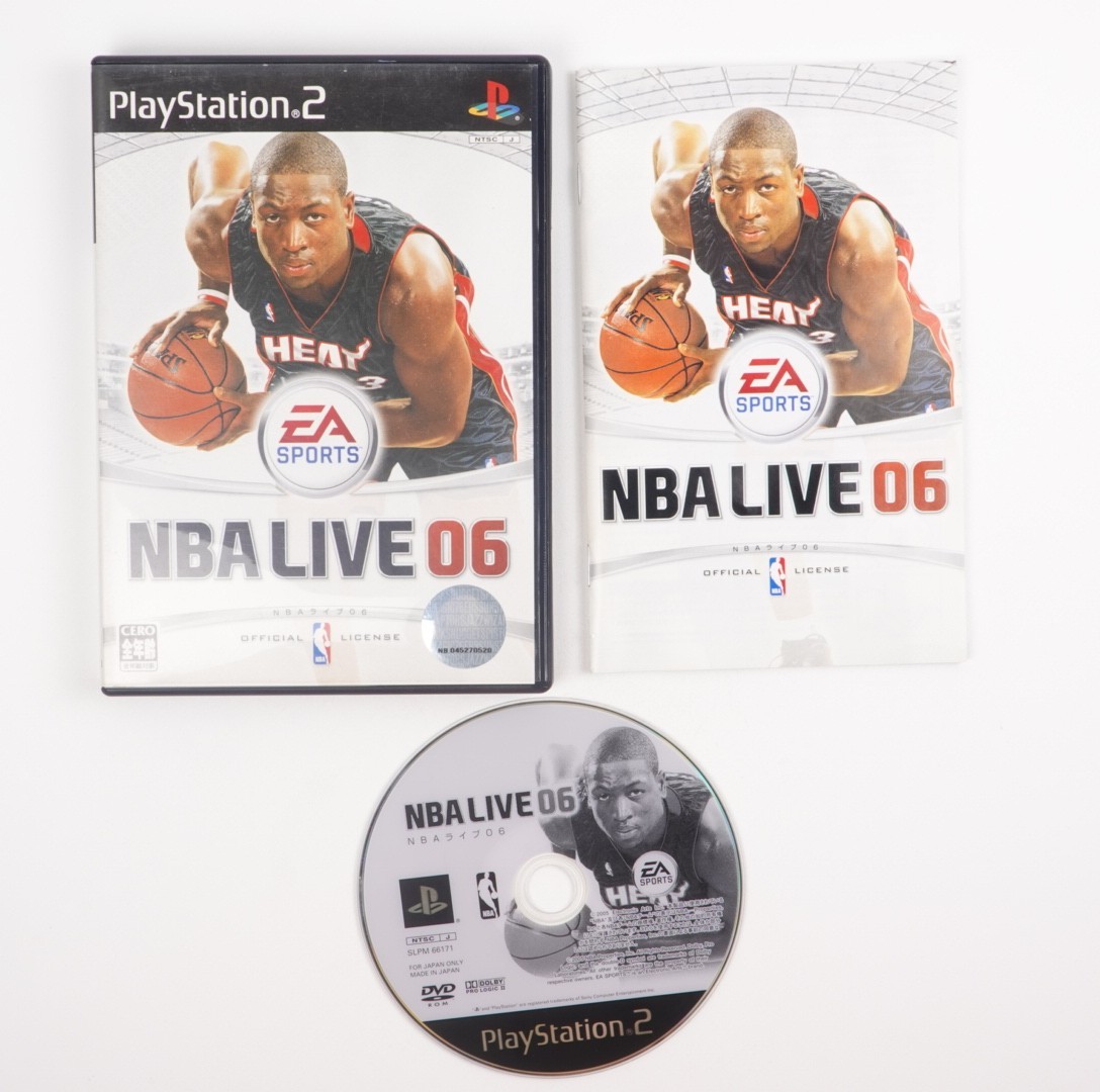 NBA Live 06 Sony PlayStation 2 PS2 Japan Import US Seller | eBay