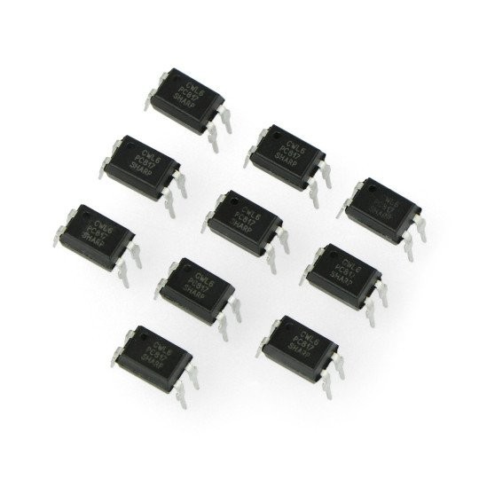 10pcs PC817 EL817C LTV817 PC817-1 80V 20mA OPTOCOUPLER Phototransistor DIP-4