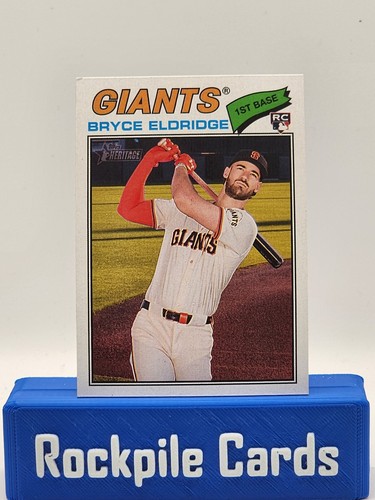 2026 Topps Heritage #310 Bryce Eldridge | Baseball Card
