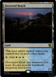 Deserted Beach #276 Foil Innistrad Remastered MTG