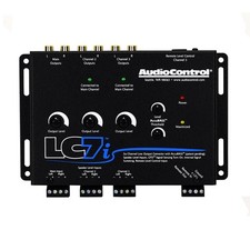 AUDIOCONTROL LC7i 6-CHANNEL LINE OUTPUT CONVERTER w/ ACCUBASS CIRCUITRY LOC NEW