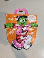VTG 1990 McDonald's Happy Meal Halloween Treat Bags FRANKENSTEIN