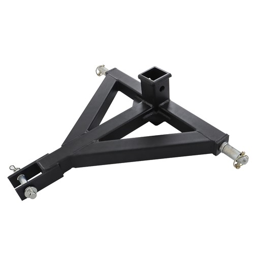 Enganche de remolque de 3 puntos barra de remolque accesorio adaptador de 2" para tractor de categoría 1 - Imagen 10 de 10