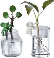 Plant Propagation Buddy Friends, Climbing Elephant Figurines Plant Support for H