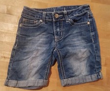 Soundgirl Jean Shorts Girls Sz 7 Cotton/poly/spandex