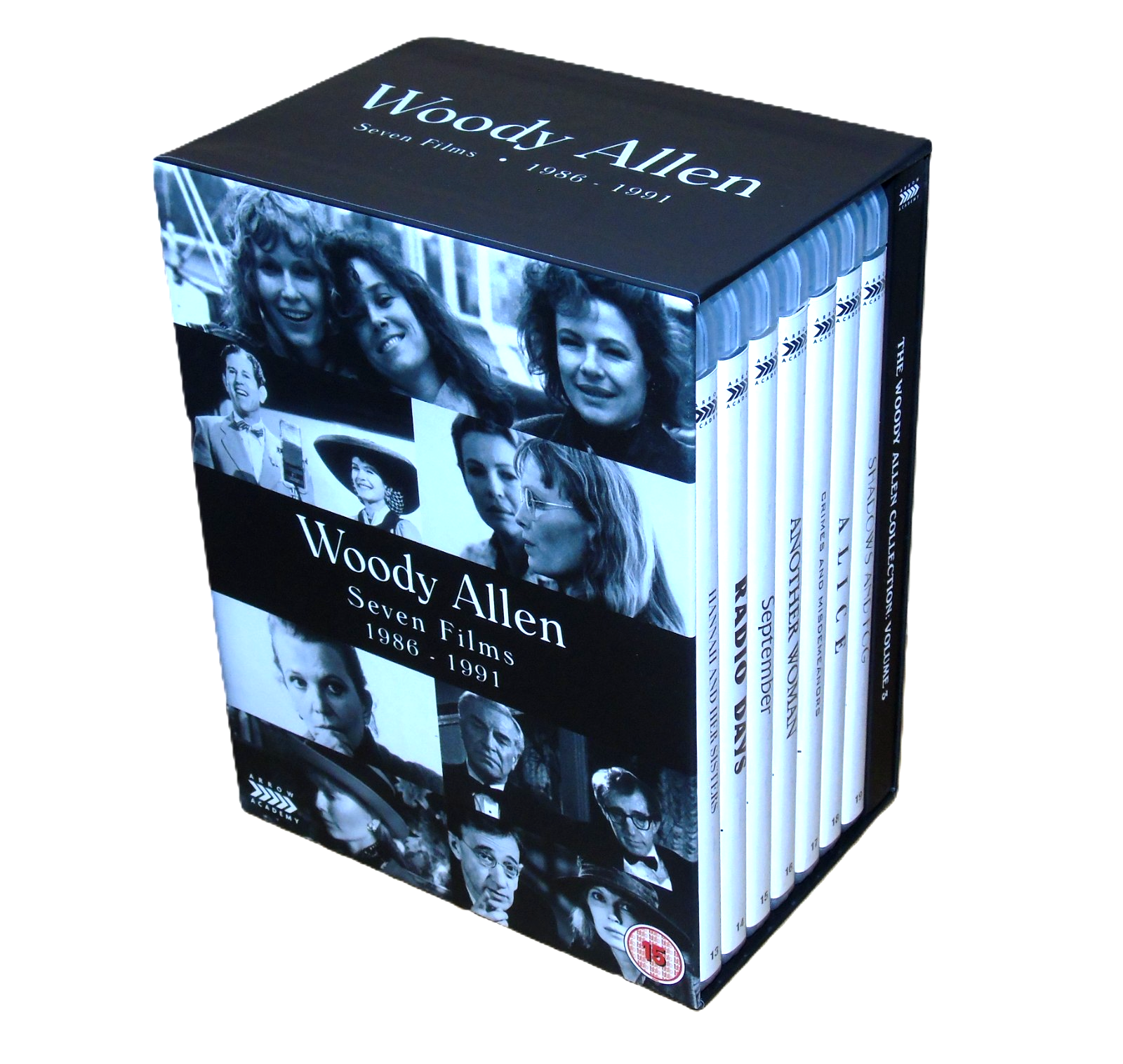 Woody Allen Seven Films 1986 -1991 Blu Ray Box Set With Booklet Region B