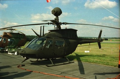 Negativ 85-24693 Bell OH-58D Kiowa Warrior (406) Helicopter 35mm ung sro-IH3-17
