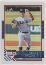 2017 USA Baseball Stars & Stripes Longevity Holofoil 91/99 Nelson Berkwich z6b