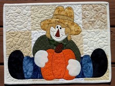 Handcrafted Quilted Appliqued Table Runner To...