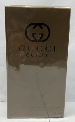 GUCCI GUILTY ABSOLUTE POUR HOMME BY GUCCY EAU DE PARFUM 3.0 OZ HARD TO FIND