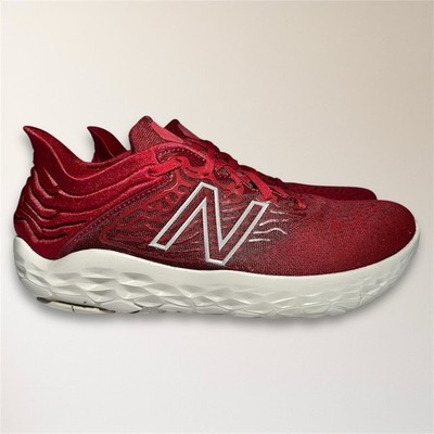 New Balance Fresh Foam Beacon V3 Mens 9.5 Red Running Shoes MBECNRW3 Sneakers