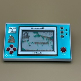 DONKEY KONG JR. POCKETSIZE Nintendo Game & Watch DJ-101 Boxed Vintage 1982