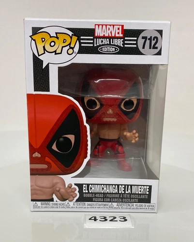 Funko Pop! Figura Vinilo Marvel Lucha Libre EL CHIMICHANGA DE LA MUERTE # 712