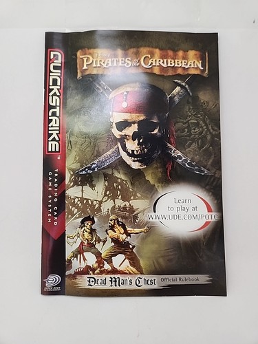 Pirates of the Caribbean Quickstrike Trading Card Game System New Sealed - Picture 8 of 12
