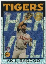 2021 Topps Update '86 Topps Silver Pack Rookie Akil Baddoo #86C16