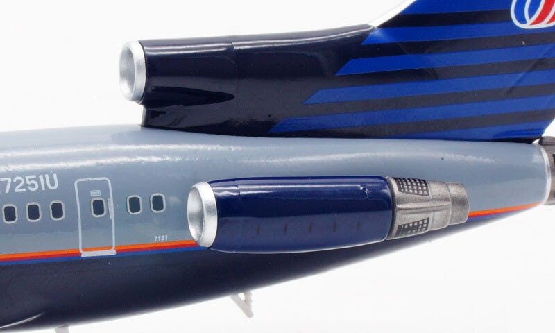 Inflight for UNITED AIRLINES for Boeing B727-200 N7251U 1:200