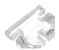 CRL HGC312 Clear Acrylic 3-Way Heavy Glass Connector for 1/2" Glass - Picture 3 of 3