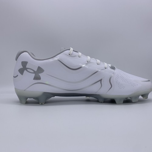 Under Armour Command MC Men's Lacrosse LAX Cleats White Size 13 3023385-100 - Picture 5 of 12