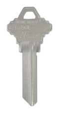 Hillman 85344 Brass Nickel SC21 Universal Single Sided Blank Key (Pack of 10)