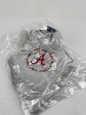 New Baby Fanatic Gray Boy Girl Security Bear Blanket NCAA Alabama Crimson Tide