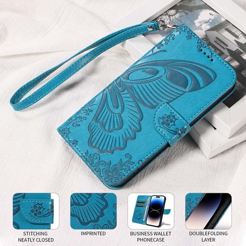Flip Wallet Phone Leather Case For iPhone 15 Pro 14 13 12 Mini 11 X XR Xsmax 8 7 - Picture 13 of 28