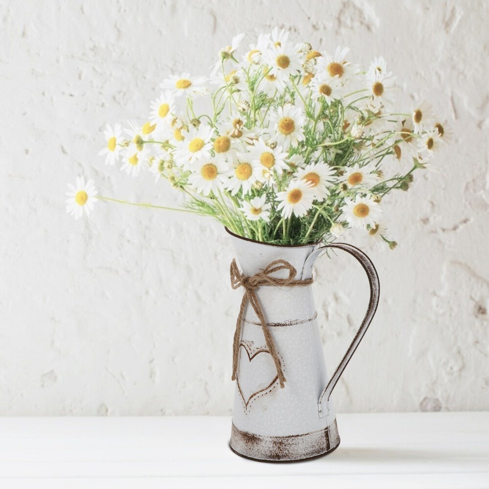 BYUTFA Vase Herzförmig Aus Glas – Kleiner Blumentopf Für Desktop, Deko-Gefäß Für Blumen & Pflänzchen