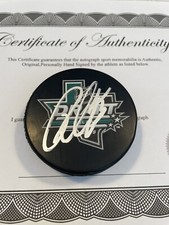 Rasmus Kupari Autographed Signed 2018 NHL Draft Hockey Puck Case And COA