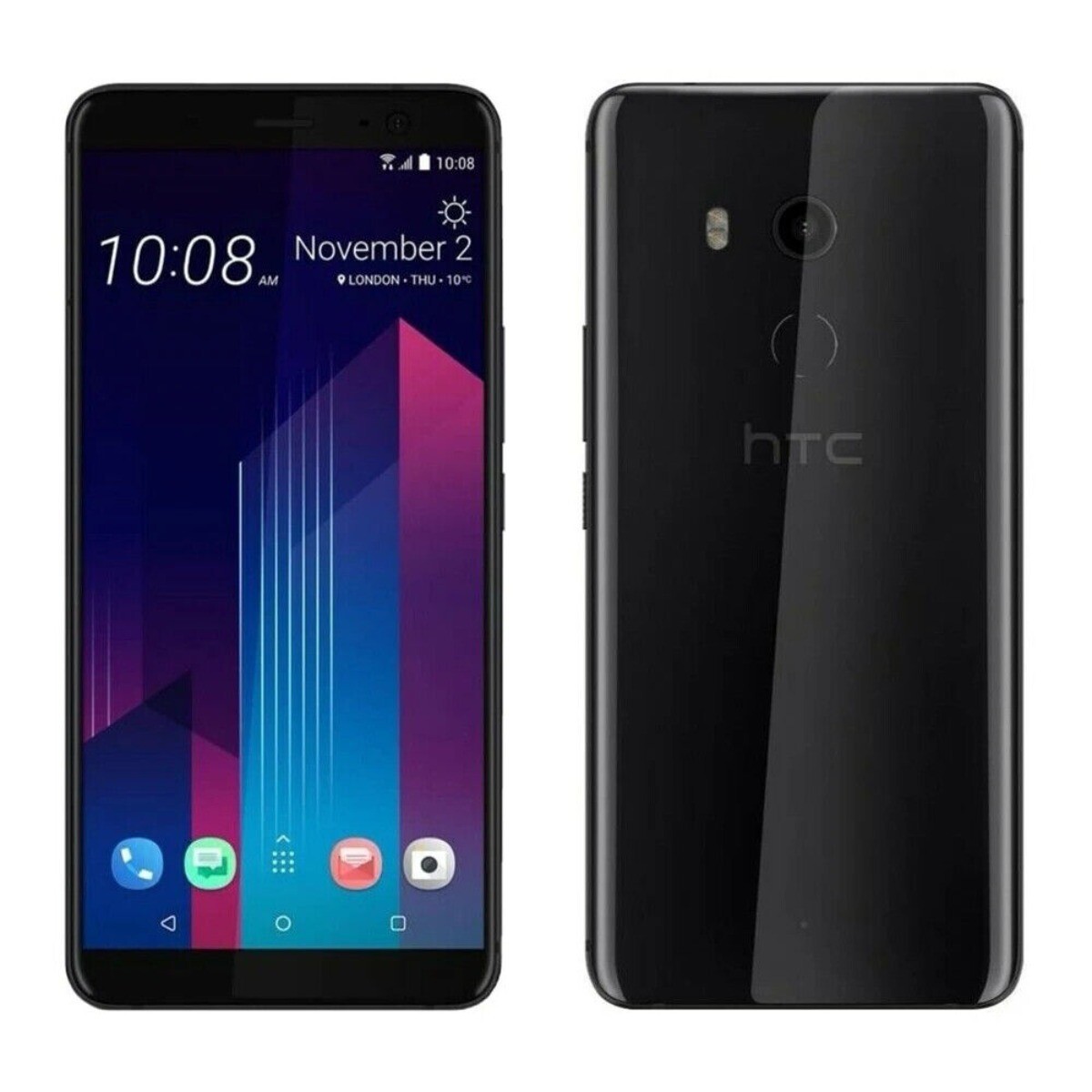 HTC - a3075005　HTC U11 SIMフリー ブリリアントブラック美品☆ Amazon | HTC au HTC U11 HTV33 ブリリアント ブラック | HTC