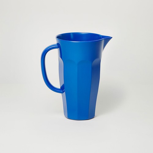 Barel Designs Classic Royal Blue Melamine Jug 1 Litre Water Pitcher