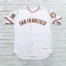 Vintage 00s Authentic San Francisco Giants 50 Years Jersey Majestic Authentic