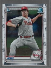 2020 Bowman Chrome 1st Bowman Prospect Damon Jones #BCP-65 Philadelphia Phillies